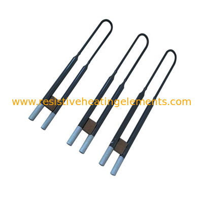 300W यू मोलिब्डेनम डिसिलिसाइड हीटिंग एलिमेंट 1800C MoSi2 हीटर