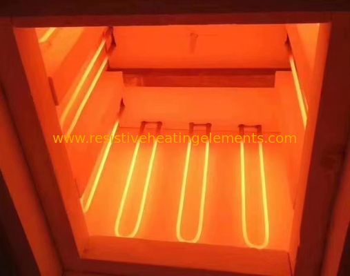 यू प्रकार मोली डिसिलिसाइड 220V 1800 डिग्री मोलिब्डेनम डिसिलिसाइड हीटर