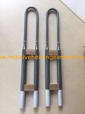 यू प्रकार मोलिब्डेनम डिसिलिसाइड तत्व 1800C औद्योगिक भट्ठी हीटिंग तत्व