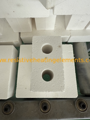 दो-छेद सिरेमिक सपोर्ट ब्लॉक