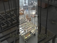 U प्रकार MOSi2 हीटिंग तत्व